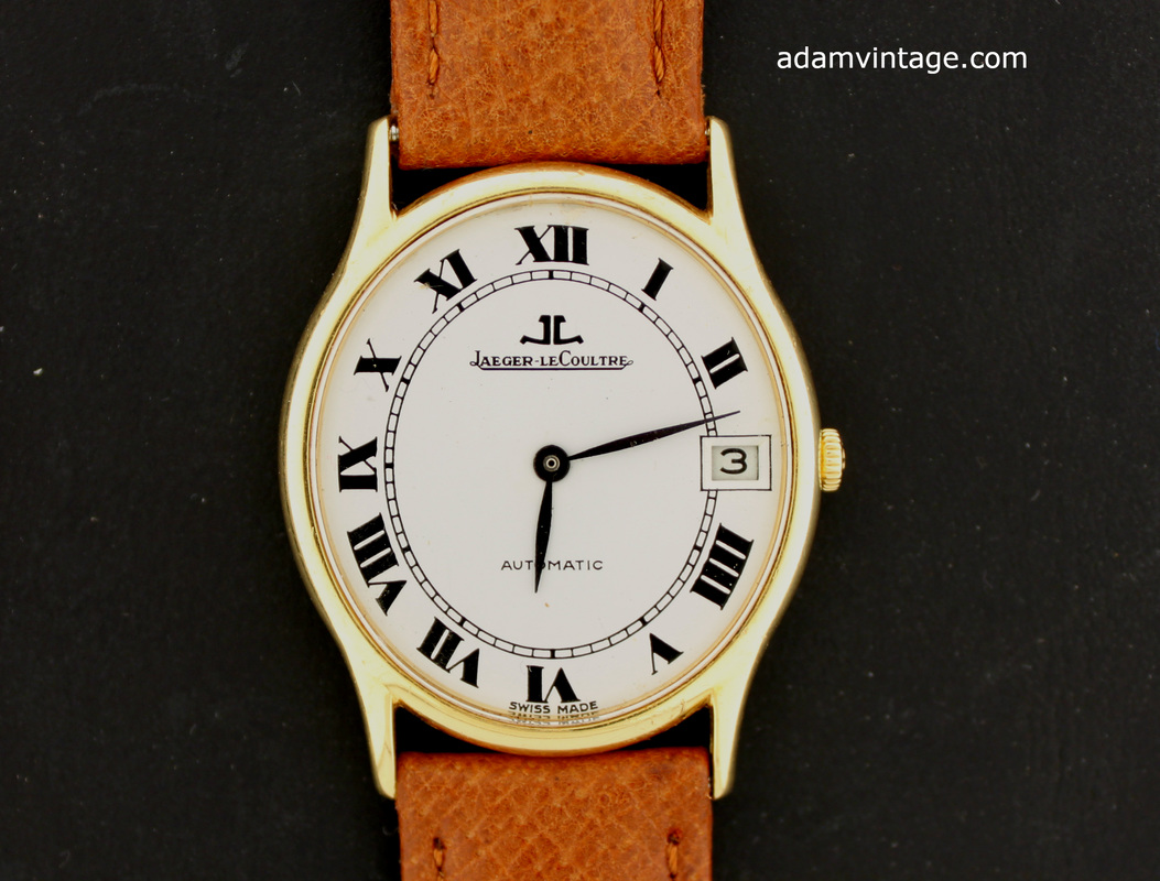 rare oval jaeger-lecoultre ultra thin
